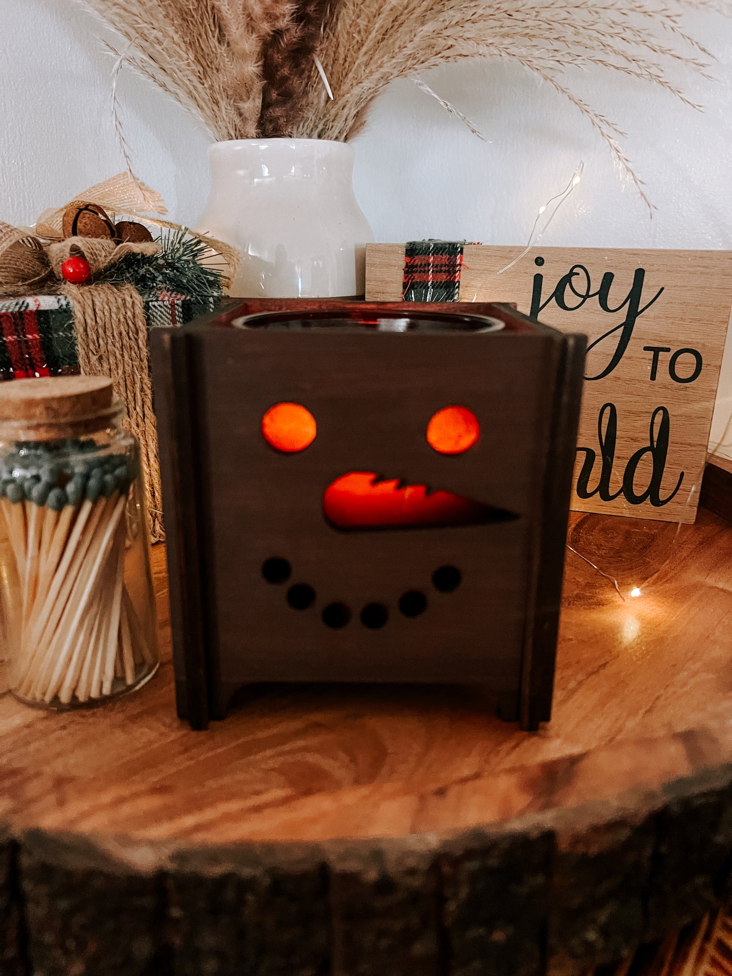 Frosty the Snowman Luminaries