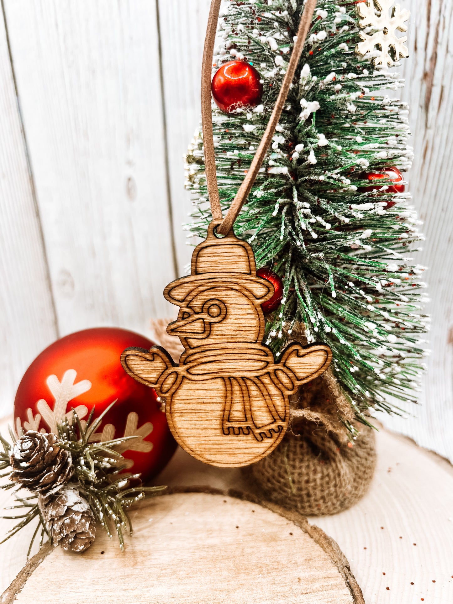 Snowman Crunch Air Freshie (Pumpkin Caramel Crunch)