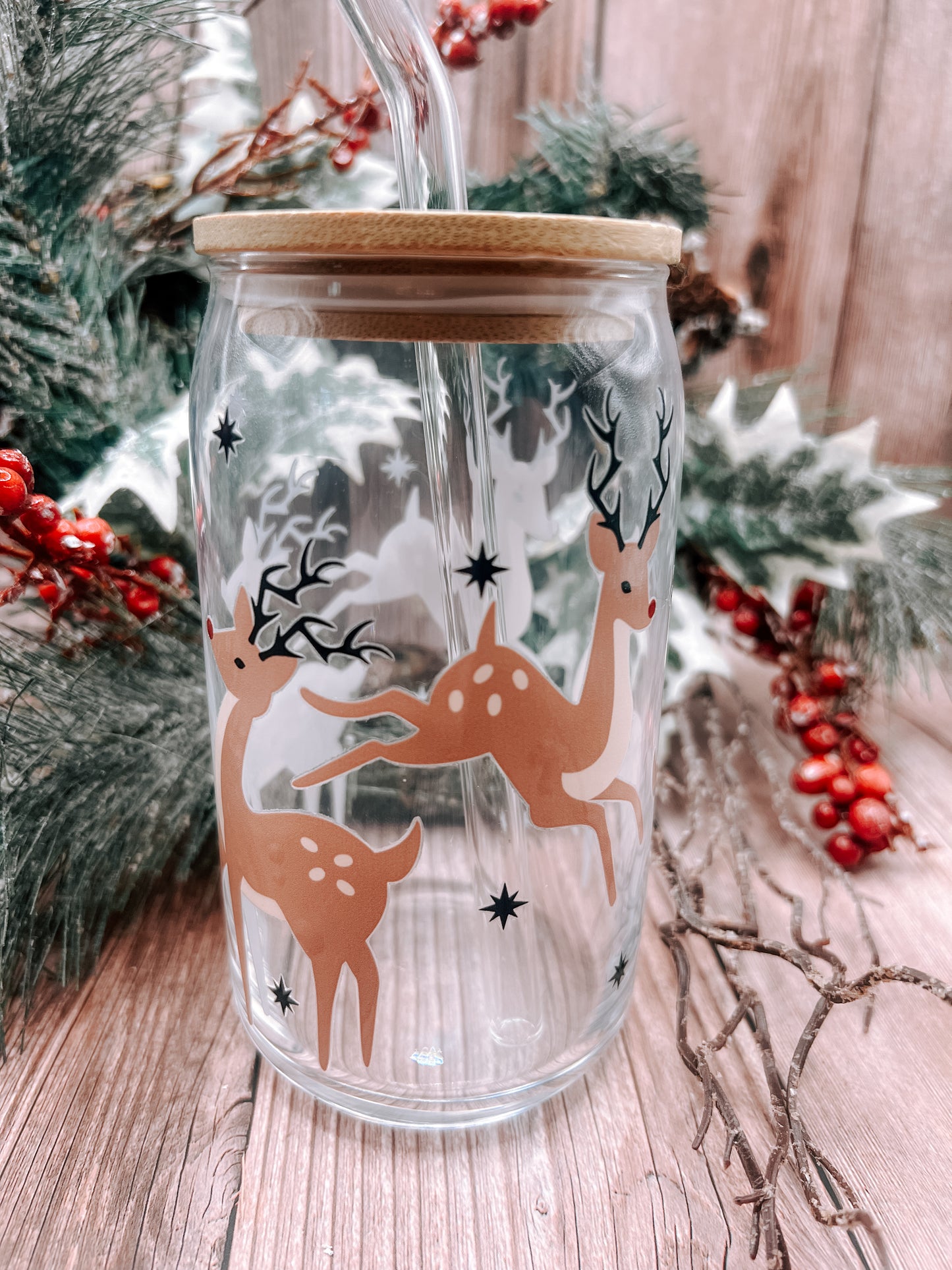 Sleigh Ride Pint Glass