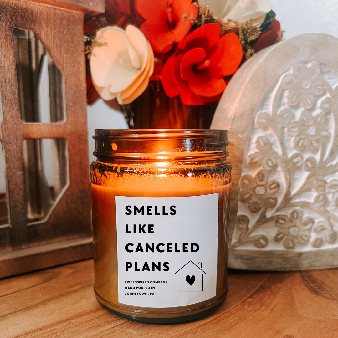 Smells Like Canceled Plans - 9 oz. Candle