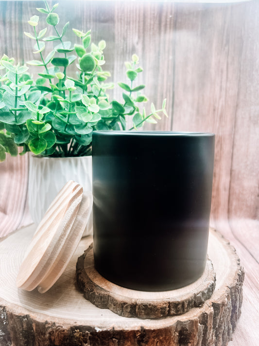 Black Modern Ceramic Candle